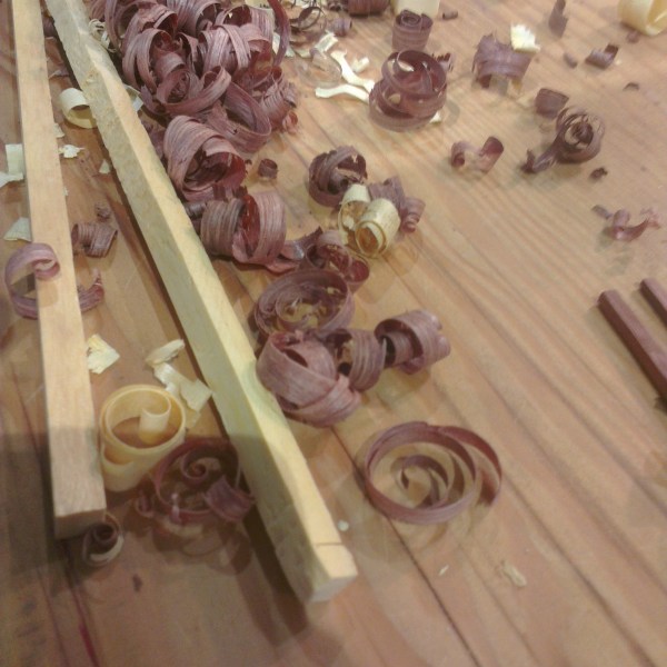 Wood shavings