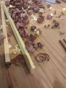 Wood shavings